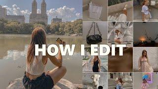 How I edit my Instagram photos? DARK photo editing trend | Aesthetic feed | Monochromatic 2020