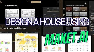 Design a house using Maket.ai