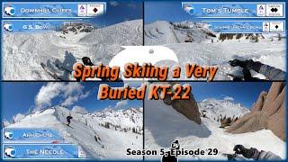 The GREAT THAW! Skiing Slushy Steeps at the "Spring Skiing Capital!" Palisades Tahoe (Szn 5, Epi 29)