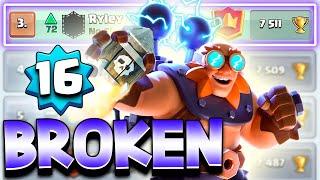 LEVEL 16 ELECTRO GIANT IS BROKEN  - Clash Royale