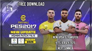 PES 2017 PC | NSP 2025 | TUTORIAL CARA PASANG MINI HANO PATCH 2025 UPDATE V6 AIO