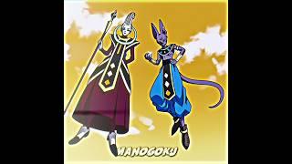Beerus first time sees ssj god warrior️ #beerus #dbd #dbz #dbs #shorts #anime