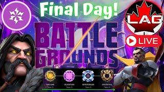 Battlegrounds Quantum To Celestial? Final Push Of The Season Come Hangout! Strengthened Deck! - MCOC