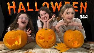 Ava Isla & Olivia Answer Your Questions Halloween Q&A