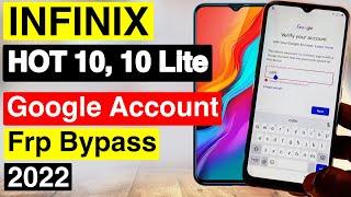 Infinix Hot 10 (X657B) Frp Bypass || google account verification Unlock Infinix Hot 10 lite