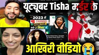 LAST VIDEO of Tisha Tech Queen मर-डर से पहले की विडियो पूरी सच्चाई @Tishatechqueenofficial