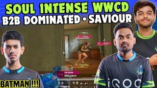 iQOOSouL Intense WWCD  SouL Back To Back Domination  SouL Manya & Nakul on Fire  Team SouL 