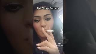 Smoking Girl in Car
