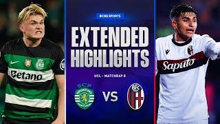 Sporting CP vs. Bologna: Extended Highlights | UCL League Phase MD 8 | CBS Sports Golazo