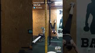 Kateryna Olefir. Elfit 2022 WOD 4