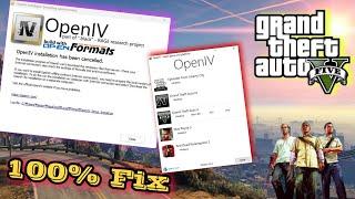 How to Fix OpenIV and Install Offline - OpenIV not Installing