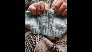 Жилеточка для онука.#українськийютуб #українською_мовою #knitting #в'яжущохочу