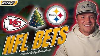 Chiefs vs Steelers NFL Picks Week 17 CHRISTMAS DAY | FREE NFL Bets, Predictions, and Player Props