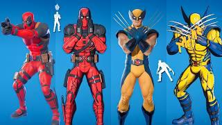 NEW vs OLD Deadpool & Wolverine Skins in Fortnite