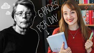 I tried Stephen King's writing routine!