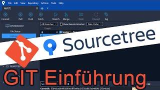 Sourcetree Git Anfänger Einführung -  Befehle commit, push, pull