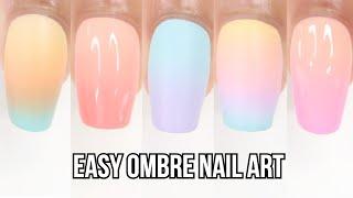 EASY SUMMER OMBRE NAIL ART IDEAS | nail art designs compilation summer