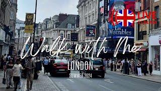 LIVE | Walking Around In London w/Tricky Brickys | Aug 2024 #livestream #travel #London #walking #uk