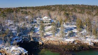 Luxury Oceanfront Home for Sale in Georgetown, Maine | Deep-Water Dock & Stunning Views