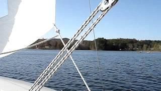 Flying Scot on Deam Lake Indiana