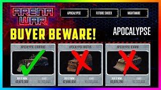 GTA Online Arena War DLC Update - BUYER BEWARE! Which Cars, Vehicles & Items You Should NOT Buy!