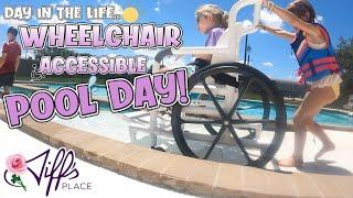 MOST AMAZING WHEELCHAIR ACCESSIBLE POOL! 