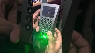 ZKT ZKTeco R18 or F18 fingerprint reader reset