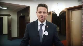 Prezydent Warszawy Rafał Trzaskowski - Marsz Polska w Europie