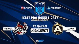 GORNYAK - ALMATY HIGHTLIGHTS 12.10.23  1xBet - PRO HOKEI LIGASY 2023