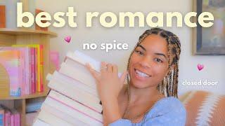 the best romance books *no spice*