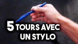 5 TOURS FACILES ET IMPRESSIONNANTS AVEC UN STYLO !