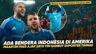 Maarten Paes KAGET, Warga INDONESIA Serbu FC Dallas !! Paes Kenalkan Suporter Timnas ke Temen²nya