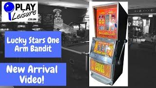 It's a stunning classic.. The Lucky Stars One Arm Bandit Fruit Machine!