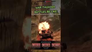 Warthunder vs World of Tanks Battles #shorts