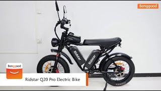 Unboxing Ridstar Q20 Pro Electric Bike - Shop on Banggood