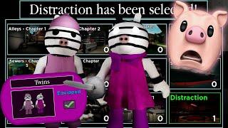 ZIZZY'S STORY + NEW TWINS SKIN!! | ROBLOX Piggy DISTRACTION (Not Chapter 12)