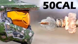 Every Gun VS Bulletproof Master Chief Helmet!  ft. Ballistic High-Speed