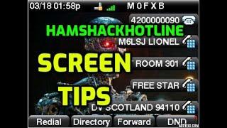 HAMSHACK HOTLINE -CISCO 525G -SCREEN TIPS (terminator url)