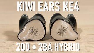 Kiwi Ears KE4 Review - 2DD+2BA Hybrid IEM