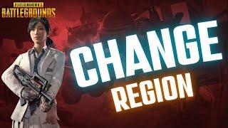 How to Change Region in Pubg Mobile 2024?