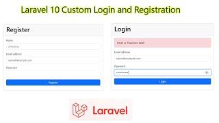 Laravel 10 Custom Login and Registration