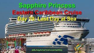 Sapphire Princess Eastern Caribbean Cruise Day 10: Last Day on the Ship @BuhayAmericaCurachaAtbp