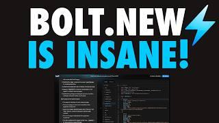 Say Goodbye to Cursor AI, ChatGPT, Claude and v0 | Bolt.new Does it All
