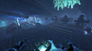 Ark | Island Ice Cave Build Design PvP | Cinematic Base Tour | 2023