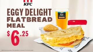 KFC Eggy Delight Flatbread