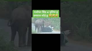 Gajendra Singh on duty are police