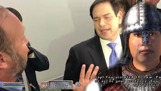 Alex Jones Oblivion NPC Dialogue: Have You Heard of the Infowars Marco Rubio?