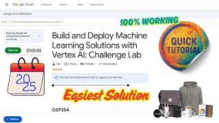 [NEW] Build and Deploy Machine Learning Solutions with Vertex AI: Challenge Lab | GSP354 | #qwiklabs