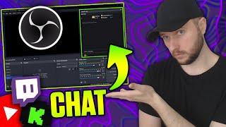 How to Add Custom Browser Docks Such is Twitch Chat to OBS Studio