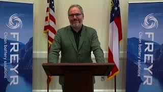 Launch Event of Giga America site announcement in Coweta County, Georgia